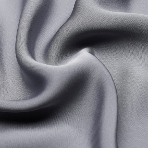 NWT! Babaton Hyde Satin Wrap Mini Dress - Picture 9 of 9